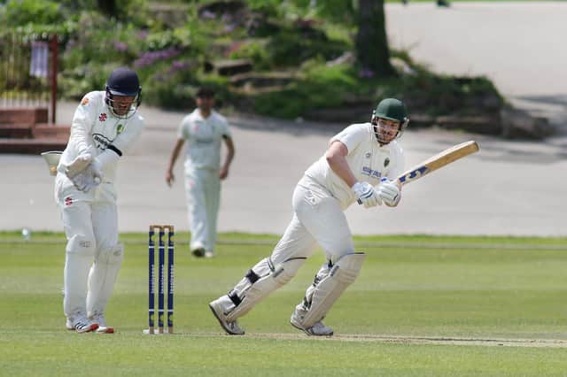 Tom Bullimore adds runs to the board for Eckington.