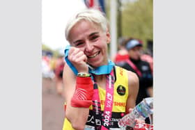 Kasia, who is originally from Poland, completed all six marathons in less than three hours - and is the only Polish woman to ever achieve this.