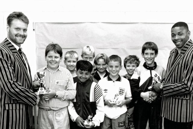 Retro Derbyshire - Mundy St school, Lord Tavernors primary school cricket comp, possibly 1990s.