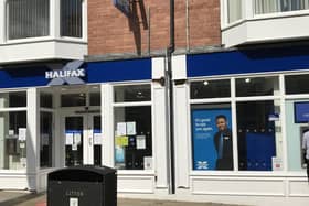Customers are being offered advice as Chesterfield's Halifax bank closes its doors today.