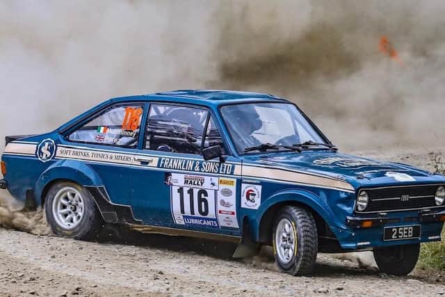 Chesterfield's Seb Perez takes top six finish in Mid-Wales rally