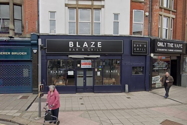 Offering dine-in, takeaway, and delivery, Blaze Bar and Grill scores 4.5/5 from 195 reviews on Google Review. One customer said "So delicious, felt like a really authentic Italian experience".