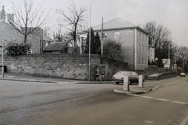 CSheffield Road looking from the junction of Newbold Road, in 1994.