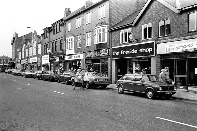 The shops on Outram Street were very different in the early 1980s