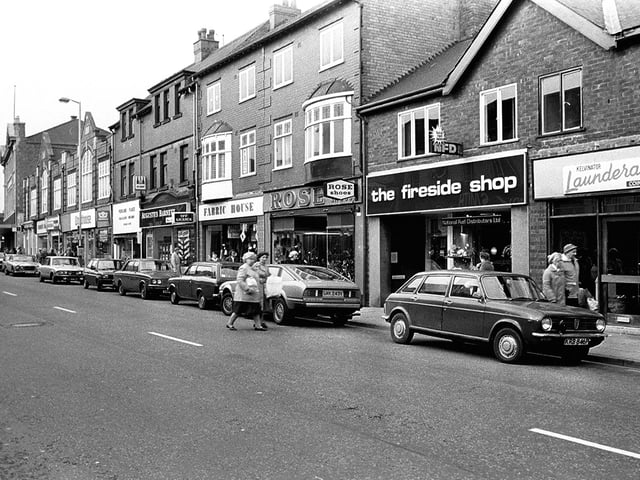The shops on Outram Street were very different in the early 1980s