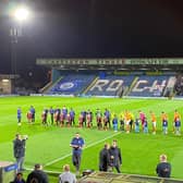 Chesterfield visited Rochdale on Tuesday night.