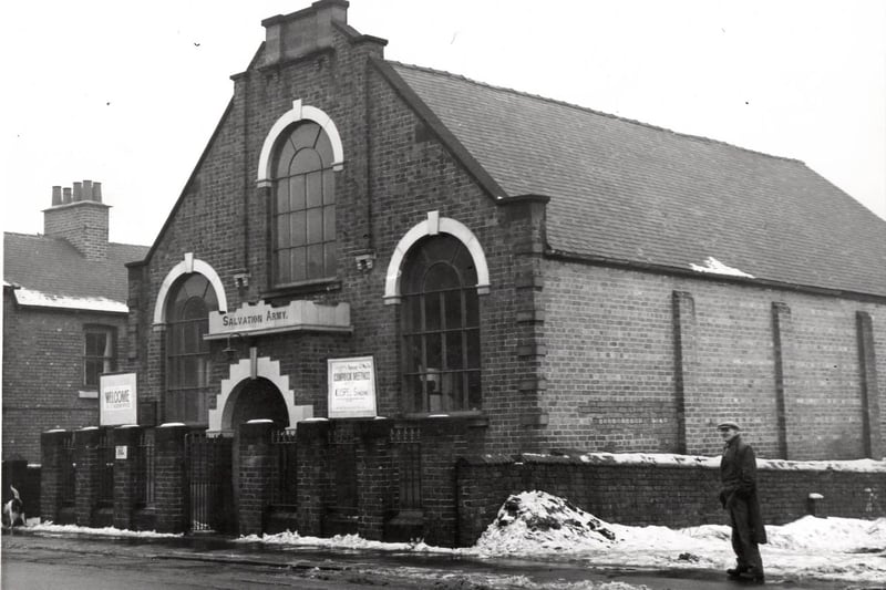 The Salvation Army Headquarters, Chesterfield, 1963.