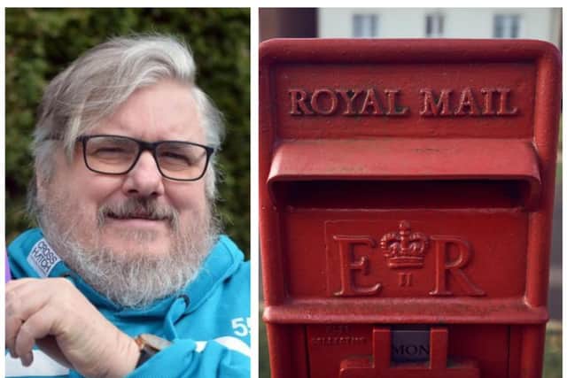 Chesterfield man Adrian Rimington has voiced concerns about Royal Mail post delays.