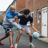 Foster care in East Midlands:  Discover how becoming a foster carer can make a difference for teens in need. Stock image
