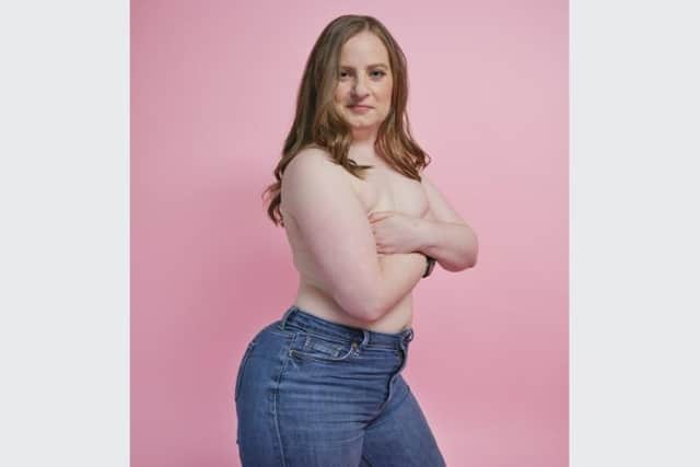Derbyshire woman Cassie D'Apice has posed for topless photos – five years after she was diagnosed with breast cancer.