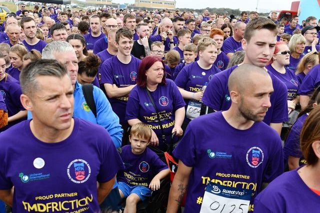 The mass start at the 2019 Miles for Men held at the Clock Tower, Seaton Carew. Do you love the big annual fundraiser?