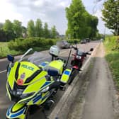 DRPU officers seized the rider’s bike.