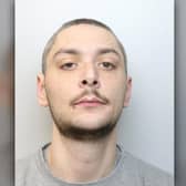 Robinson was jailed after appearing at Derby Crown Court.