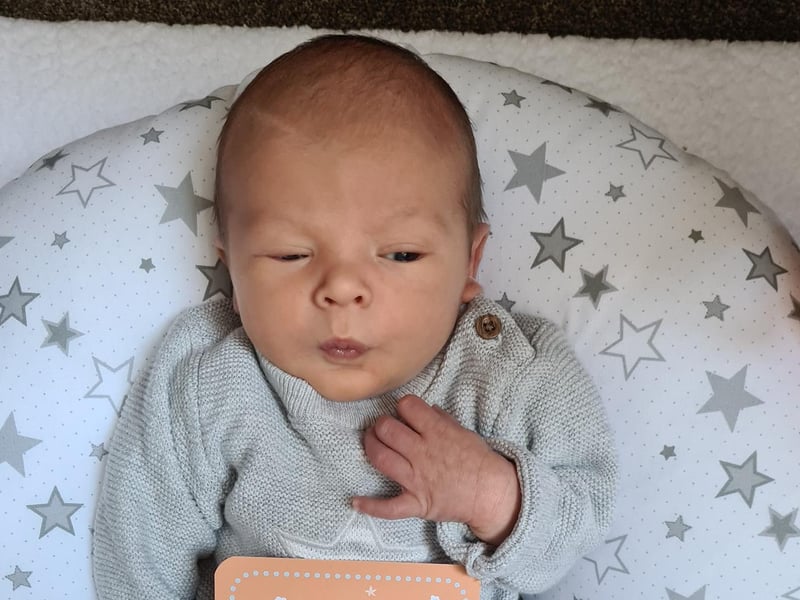 Suzanne Millward, said: "Oscar born 2/2/21.
We had a lovely experience welcoming our gorgeous boy at chesterfield birthing unit, all the staff was amazing and ensured we had the best possible experience during lockdown."