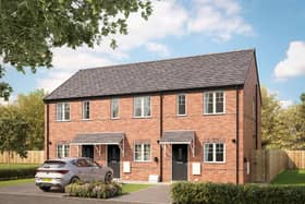 Pictured Are Avant Homes' Thirsk 'Affordable Properties' Which Will Be Available At The New Earl'S Park Housing Development, At Holmewood, Chesterfield