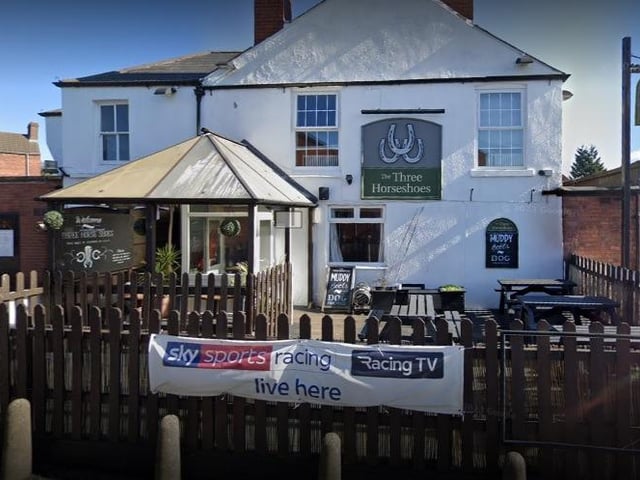 The Three Horseshoes also came highly recommended by Tony Machin.