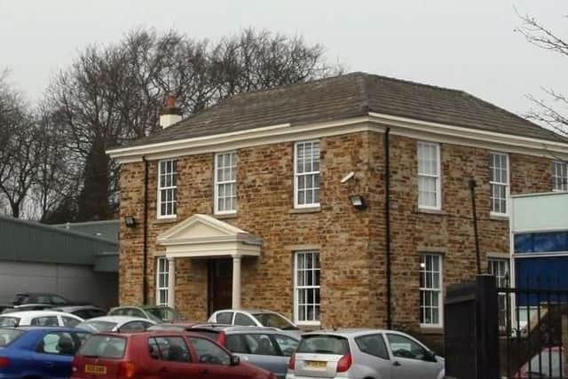 Thornfield house, which is near Chesterfield College.
