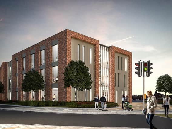 How the enterprise centre could look. Picture supplied by Chesterfield Borough Council.
