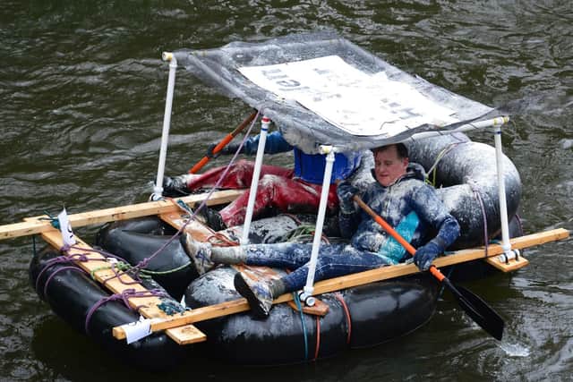Malik Raft Pictures show thrills and spills at 2018 Matlock raft race