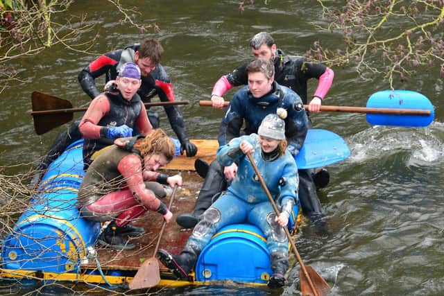 Malik Raft Pictures show thrills and spills at 2018 Matlock raft race