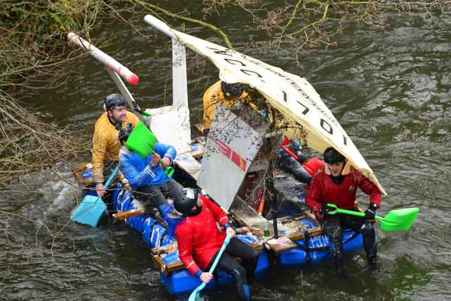 Malik Raft Pictures show thrills and spills at 2018 Matlock raft race