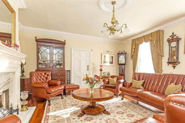 Living room at Priory House, St Johns Road, Newbold, Chesterfield