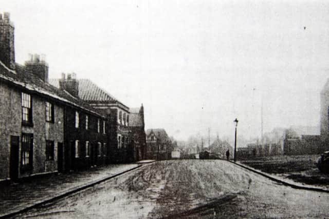 A view of Elder Way from the multi-storey car park end. Taken in the 1920s or early 1930s.