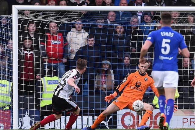 Callum Burton - 7 - Showed some very decent shot-stopping skills during his loan spell. The side's fragile confidence made life difficult. Blotted his copybook a little with moment of madness in final game.