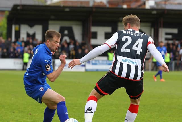 Lee Shaw - 6.5 - For work-rate, few could match him. Signed as a striker but played wide right or wing-back. Gave his all every game. Didn't take his chances up front however.