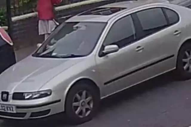 Police want anyone who may have seen this car to come forward