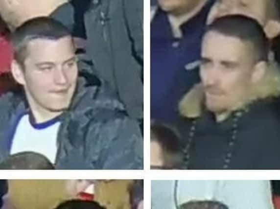 Police would like to speak to the people pictured in connection with the incident.