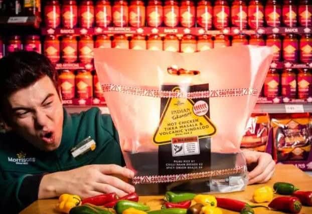 Volcanic Curry Bag is available at Morrisons