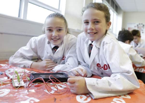 New Mills School  pupils in Creative Conductors workshop. Photo by Page One Photography.