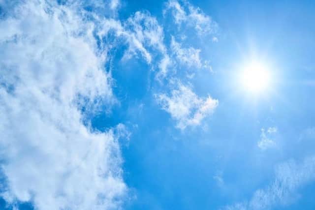 It's set to be a hot, dry weekend in Chesterfield