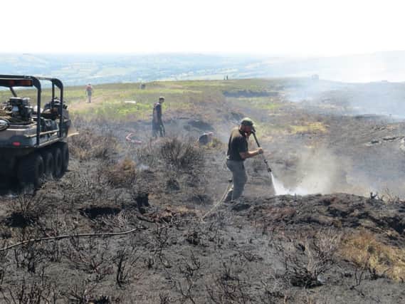 Peak District gamekeepers are reporting catastrophic species loss as a result of the fire on Saddleworth Moor near Oldham.
