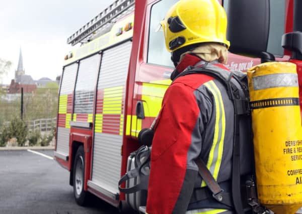 Derbyshire Fire and Rescue service.