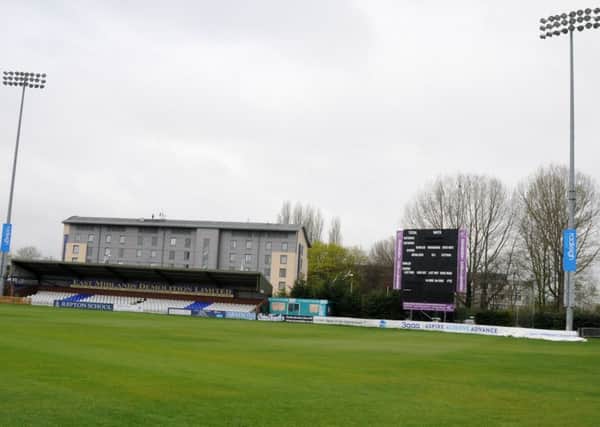 Derbyshire County Cricket ground.