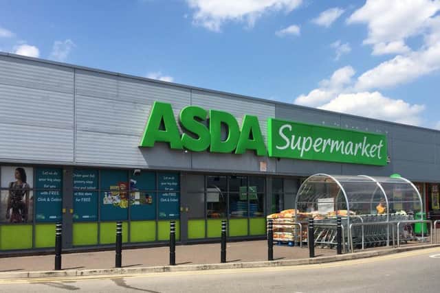 The alleged stabbing happened outside Asda in Chesterfield.