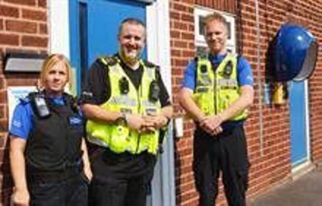 The Dronfield and Unstone and Rural Safer Neighbourhood policing teams are now made up of PC Dave Crook, PCSO Rebecca Basford and PCSO Phil Levers.