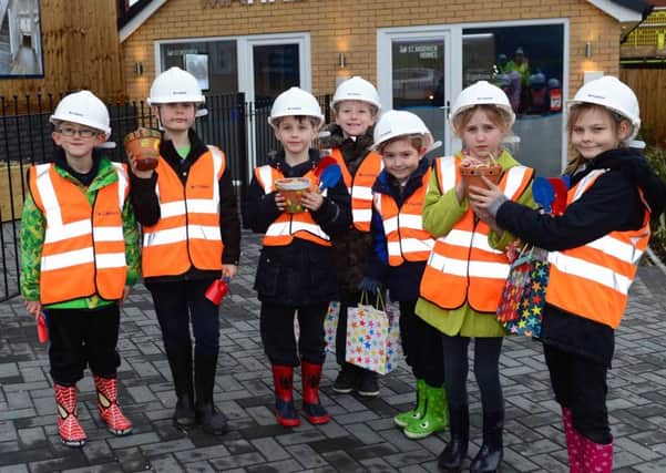 Sharley Park Primary School pupils ihave worked in conjunction with St Modwens Homes on the  Let's Get Buzzy project
