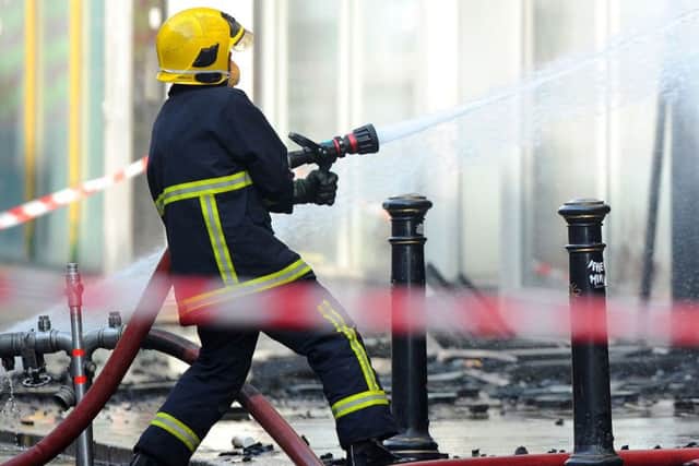 Firefighters in Derbyshire dealt with more than 30 cases of arson last year. Photo: PA Wire/PA Images/Martin Rickett