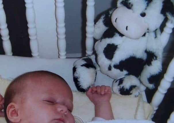 Ella has had her Moo-cow since she was a baby