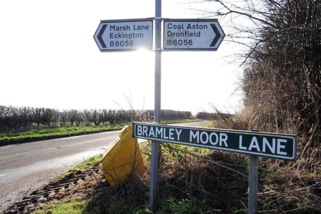 The Bramley Moor Lane site where fracking company Ineos has been given permission to carry out test drilling