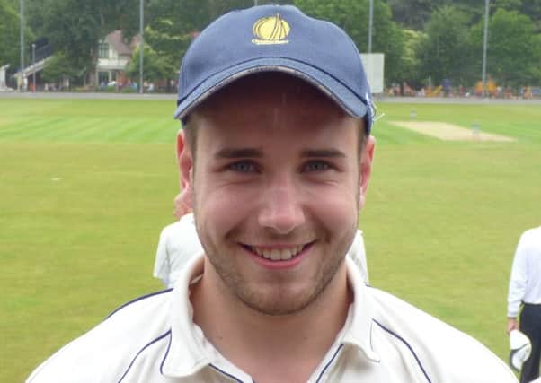 Callum Hiron, who top scored for Chesterfield with a matchwinning knock of 73. (PHOTO BY: John Windle)