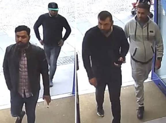 Derbyshire Police has shared a CCTV appeal from South Yorkshire Police as they believe the men may have travelled through Derbyshire