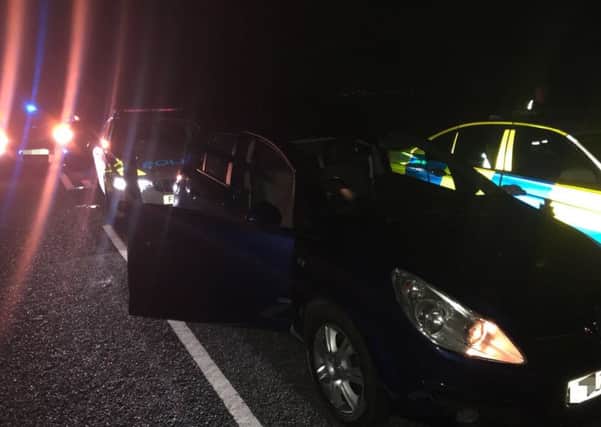 Derbyshire Roads Policing Unit recovered a stolen Vauxhall Corsa during a stop in Owler Bar.