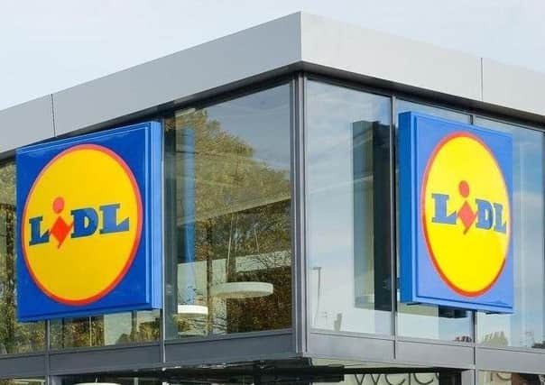 A Lidl store.