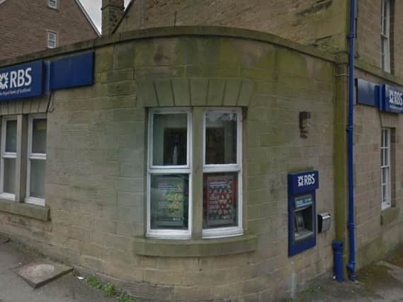 The Dronfield RBS branch will close in January