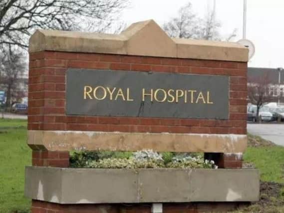 Chesterfield Royal Hospital staff could go on strike.