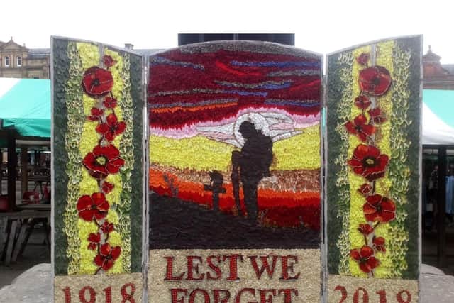 This year's well dressing.